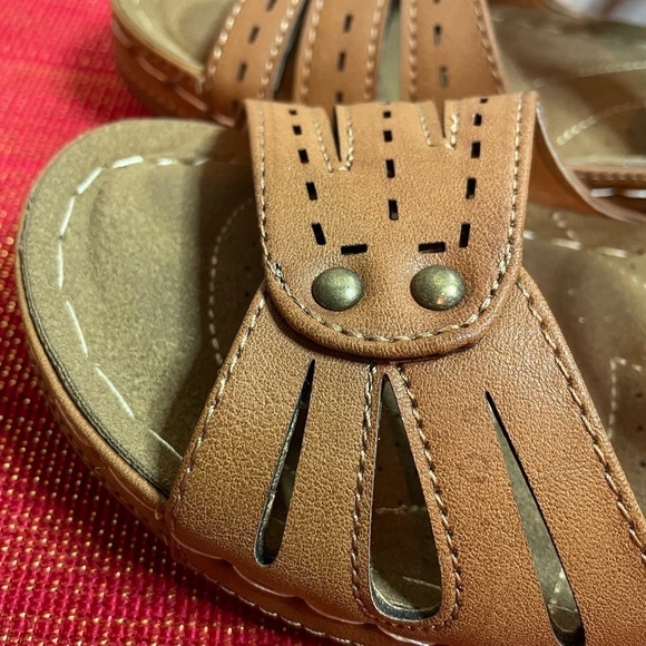 Easy Street Womens Rosalyn Comfort Sandals wide 8 - Picture 3 of 10